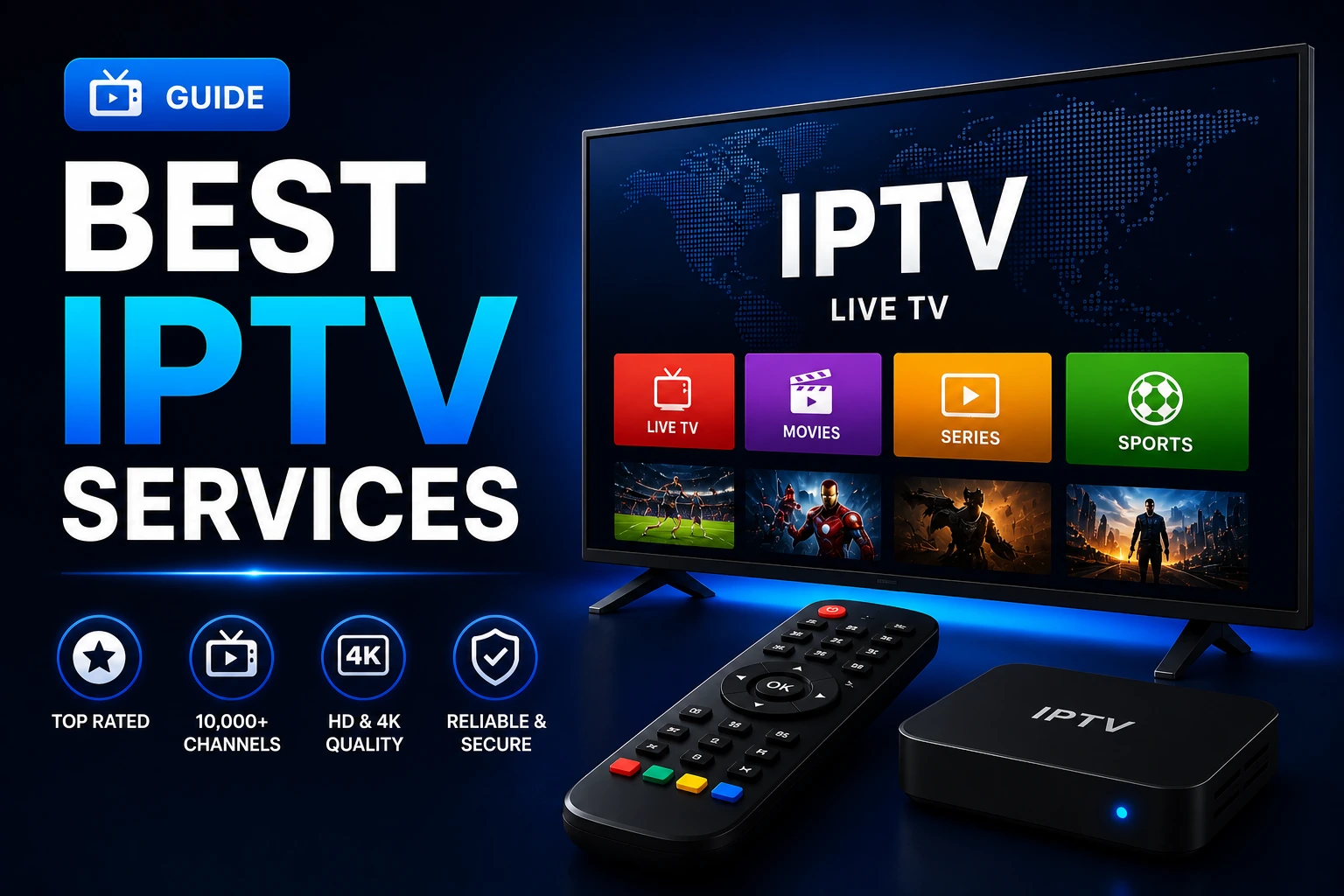Best IPTV Services - Top-rated IPTV providers for Firestick
