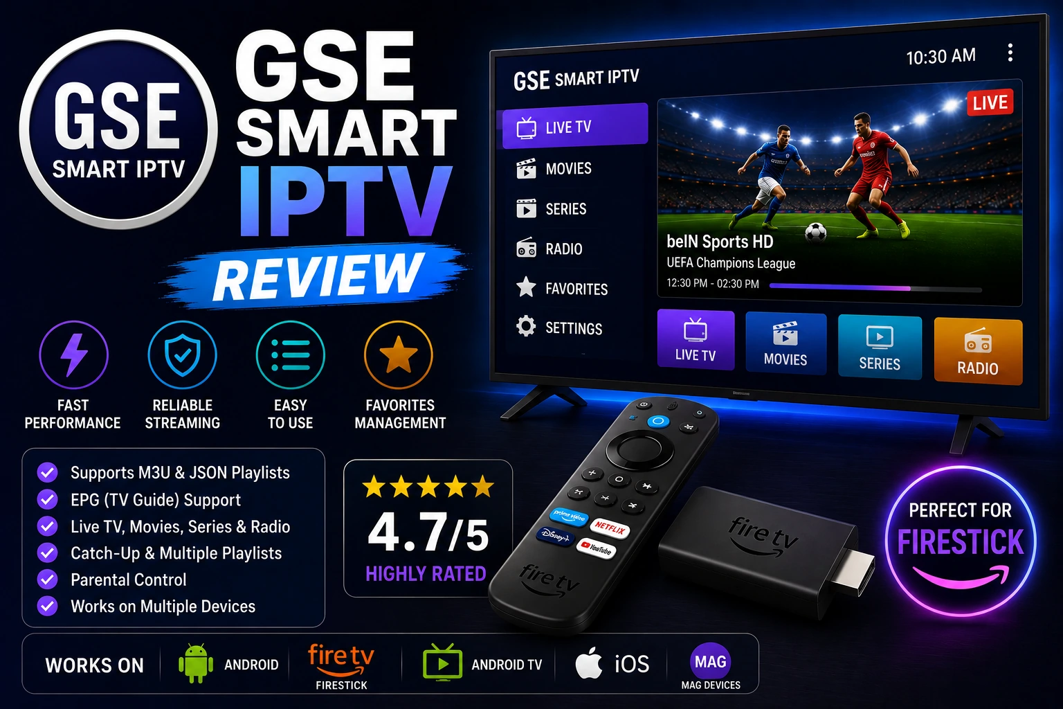 GSE Smart IPTV Review
