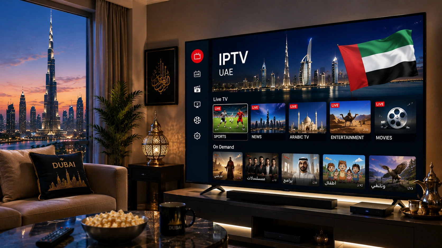 UAE Dubai IPTV streaming guide