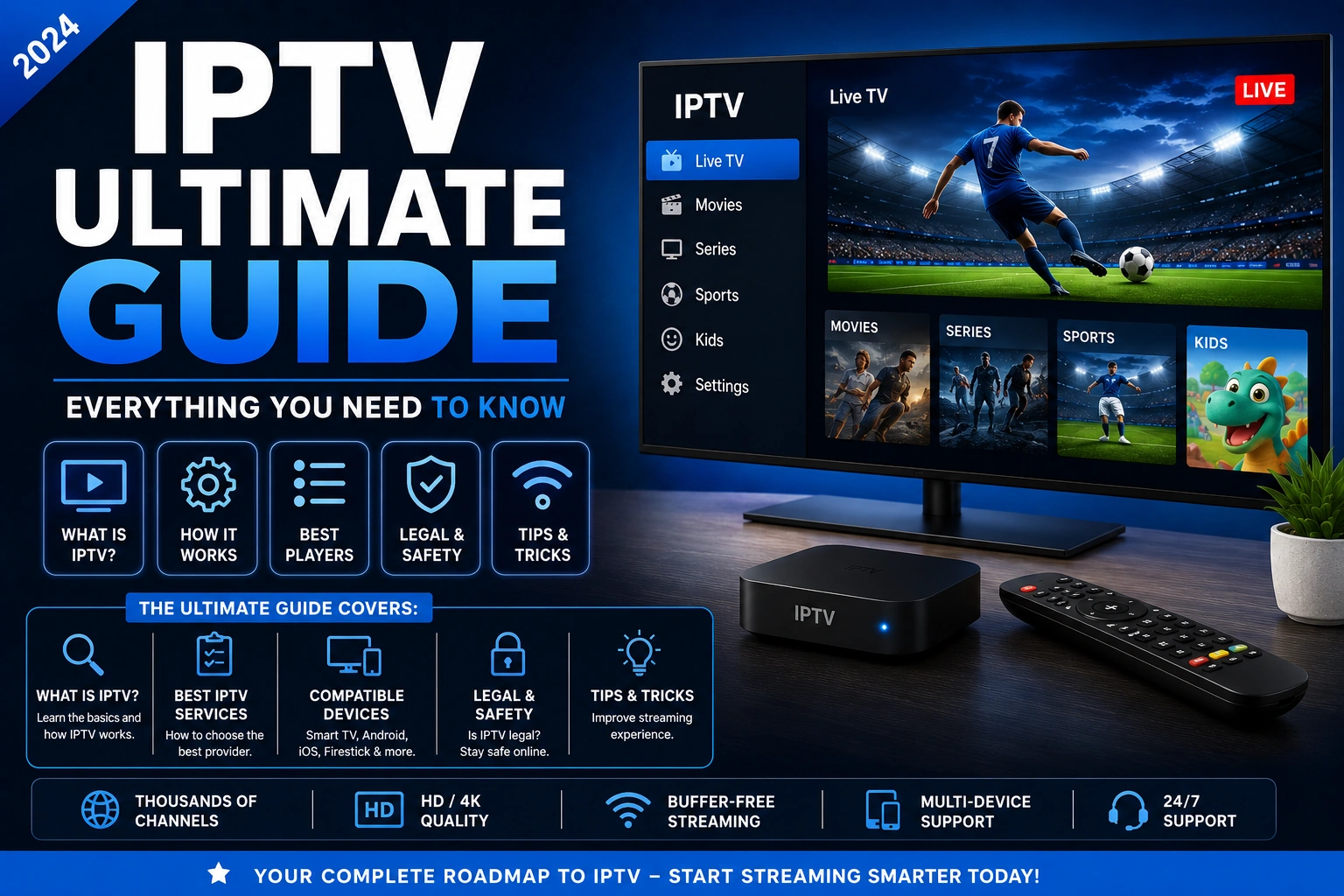 All IPTV Guides - Browse complete guide library