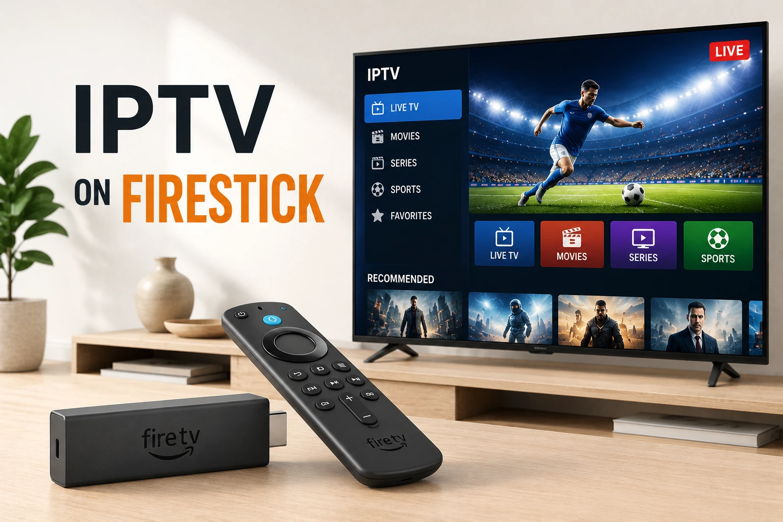 Setup IPTV on Firestick